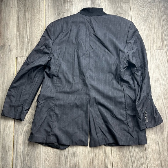 Ralph Lauren Suit Jacket Blazer Gray 100% Wool - Picture 9 of 10